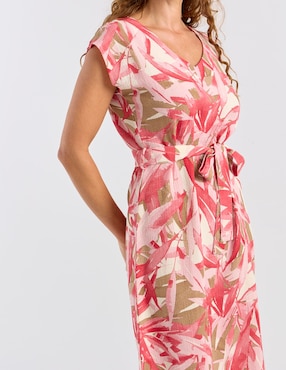 Vestido 3/4 casual La Mode para mujer