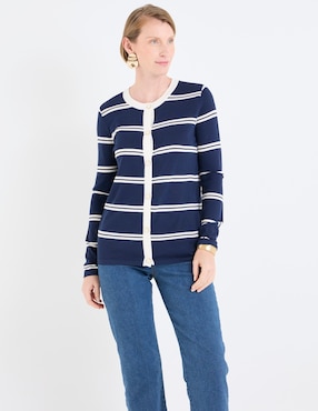Suéter La Mode cuello redondo para mujer