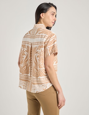 Blusa La Mode manga corta para mujer