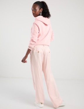 Pantalón relaxed La Mode straight para mujer