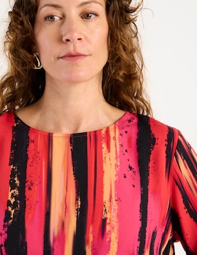 Blusa La Mode manga corta para mujer