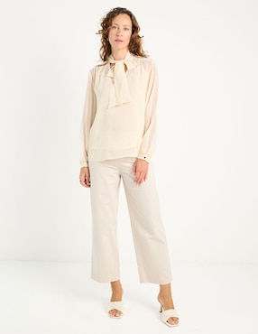 Blusa La Mode manga larga para mujer