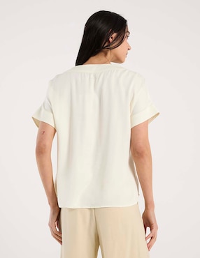Blusa La Mode manga corta para mujer