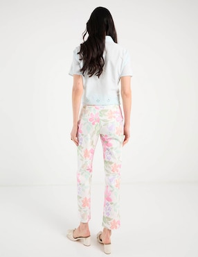 Pantalón La Mode straight para mujer