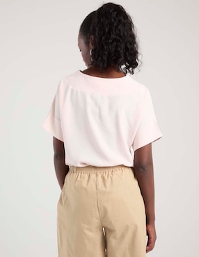 Blusa La Mode manga corta para mujer