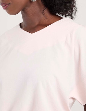 Blusa La Mode manga corta para mujer