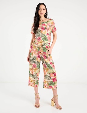 Blusa La Mode manga corta para mujer