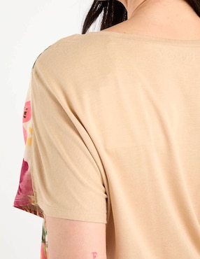 Blusa La Mode manga corta para mujer