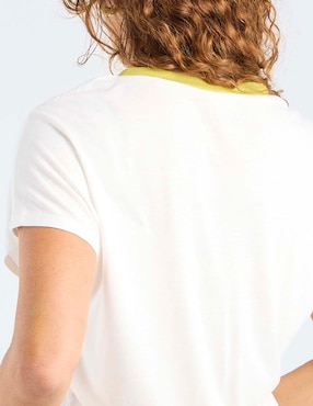Blusa La Mode manga corta para mujer