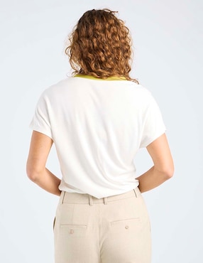Blusa La Mode manga corta para mujer