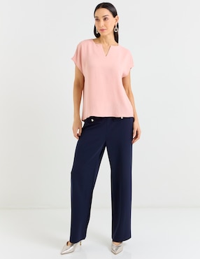 Pantalón de vestir regular para mujer
