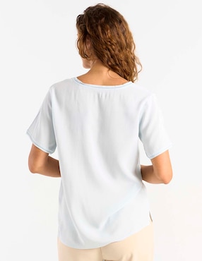 Blusa La Mode manga corta para mujer
