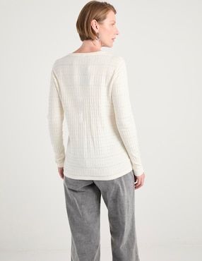 Suéter La Mode cuello redondo para mujer