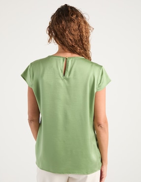 Blusa La Mode manga corta para mujer