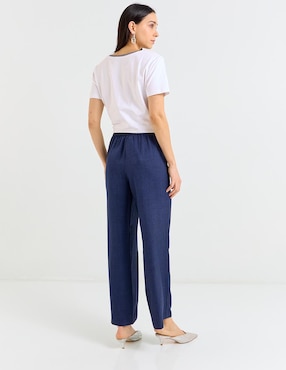 Pantalón de vestir La Mode regular para mujer