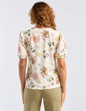 Blusa La Mode manga corta para mujer