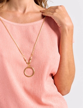 Blusa La Mode manga corta para mujer