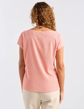 Blusa La Mode manga corta para mujer