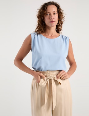 Blusa La Mode manga corta para mujer