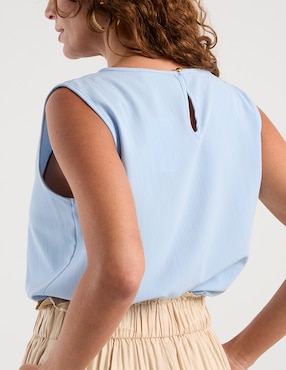 Blusa La Mode manga corta para mujer