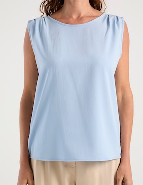 Blusa La Mode manga corta para mujer
