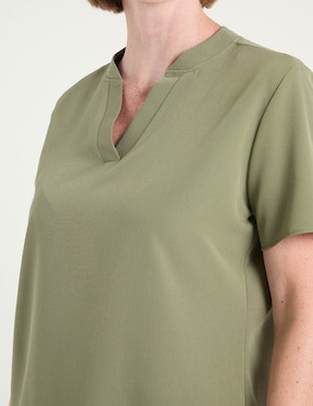 Blusa La Mode manga corta para mujer