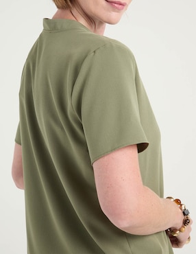 Blusa La Mode manga corta para mujer
