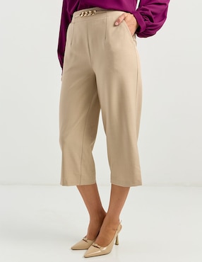 Pantalón La Mode straight para mujer