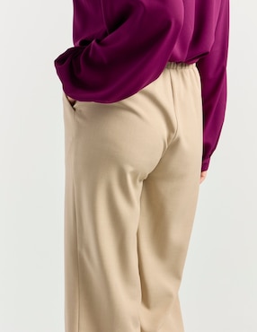 Pantalón La Mode straight para mujer