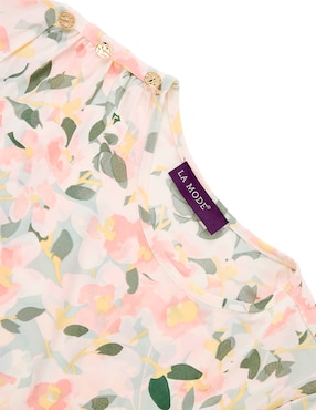Blusa La Mode manga corta para mujer