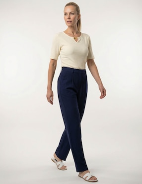 Blusa La Mode manga corta para mujer