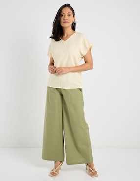 Blusa La Mode manga corta para mujer