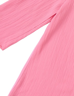 Blusa La Mode manga 3/4 para mujer