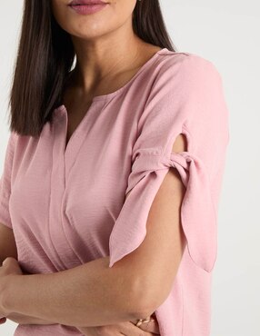 Blusa La Mode manga corta para mujer