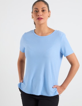 Blusa La Mode manga corta para mujer