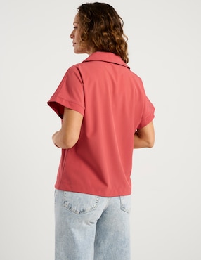 Blusa La Mode manga corta para mujer