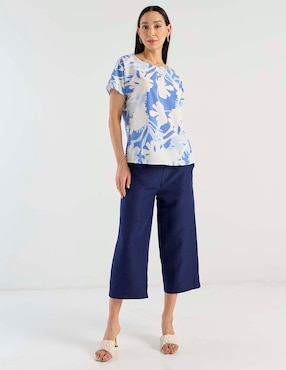 Pantalón relaxed La Mode amplio para mujer
