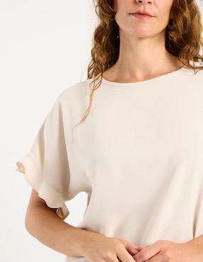 Blusa La Mode manga corta para mujer