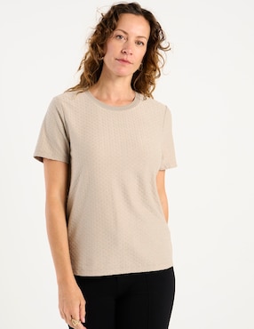 Blusa La Mode manga corta para mujer