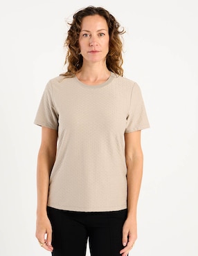 Blusa La Mode manga corta para mujer