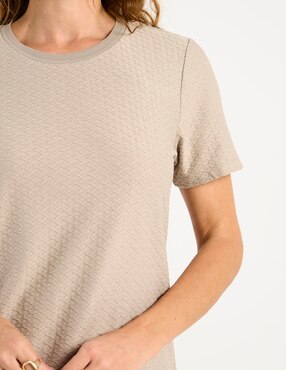 Blusa La Mode manga corta para mujer
