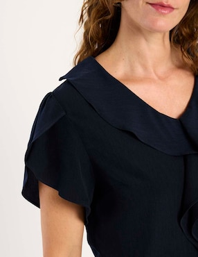 Blusa La Mode manga corta para mujer