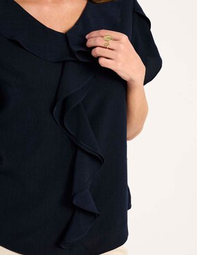 Blusa La Mode manga corta para mujer