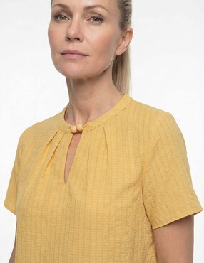 Blusa La Mode manga corta para mujer