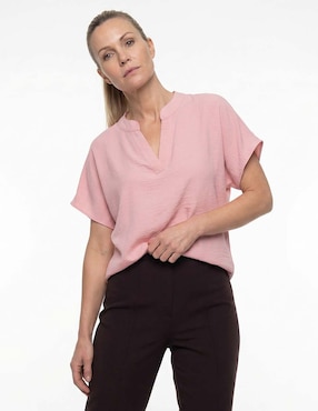Blusa La Mode manga corta para mujer
