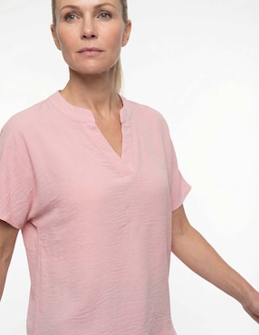 Blusa La Mode manga corta para mujer
