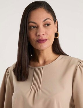 Blusa La Mode manga corta para mujer