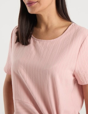 Blusa La Mode manga corta para mujer