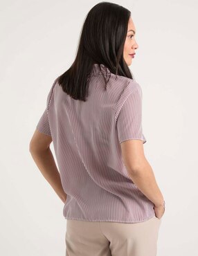 Blusa La Mode manga corta para mujer