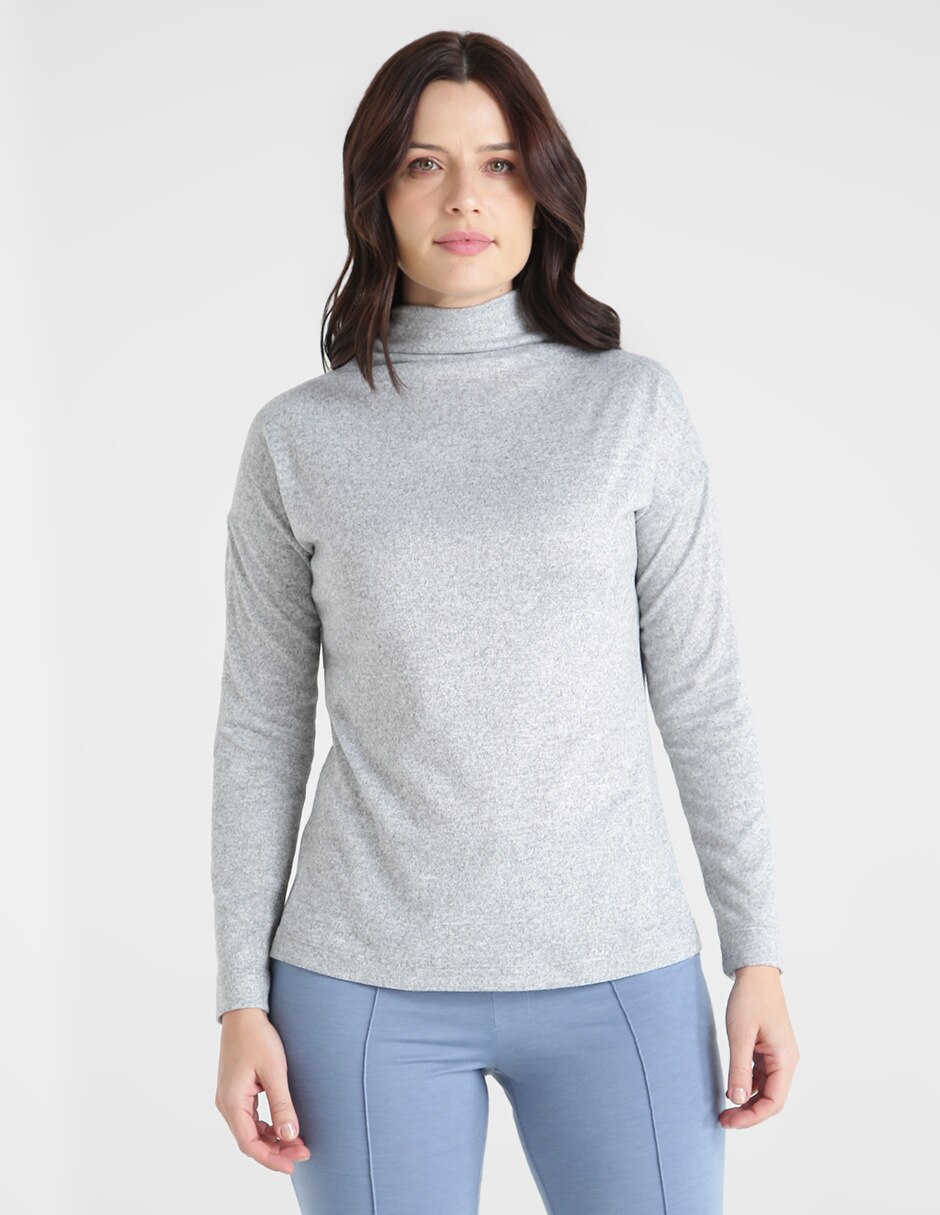 Suéter La Mode para mujer cuello alto en SB